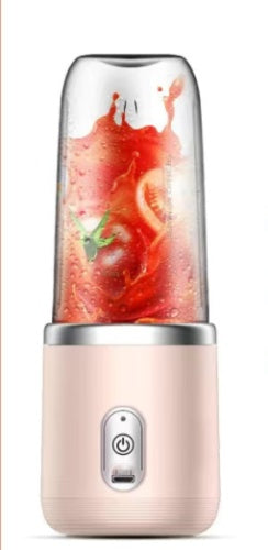 Frullatore Portatile 6 Lame con Ricarica USB - Mini Blender per Smoothie e Frullati 400ml