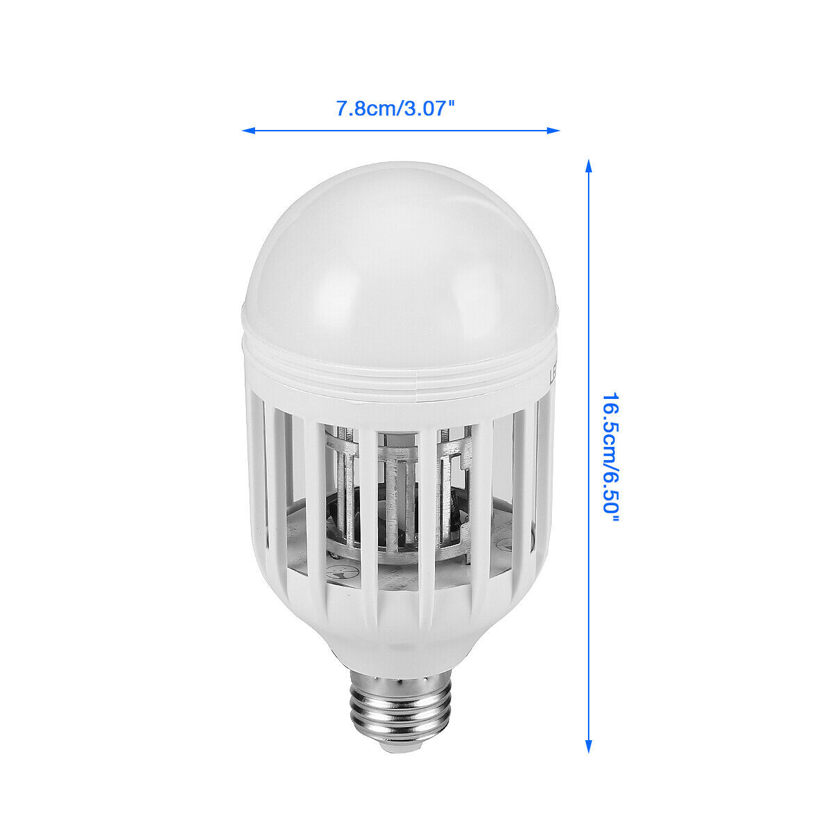 Lampadina LED Antizanzare 2-in-1 E27 15W con Trappola Insetti
