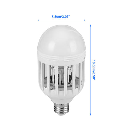 Lampadina LED Antizanzare 2-in-1 E27 15W con Trappola Insetti