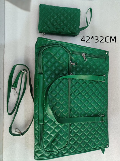 Borsa Termica Trapuntata 2-in-1 Donna con Portafoglio - Lunch Bag e Laptop Bag