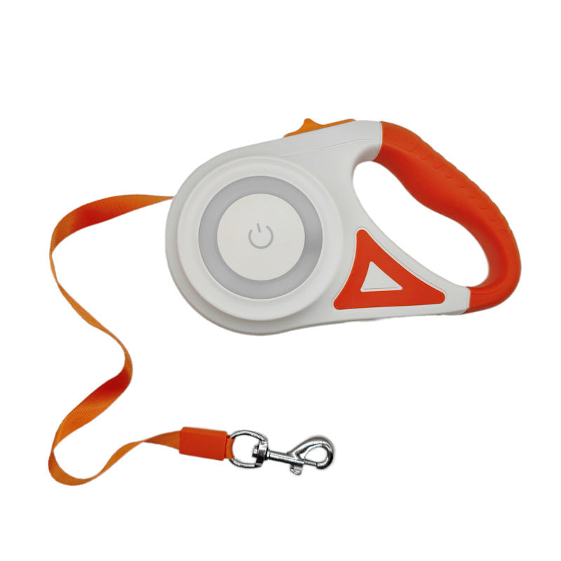 Guinzaglio Retrattile con Luce LED per Cani e Gatti 3M/5M