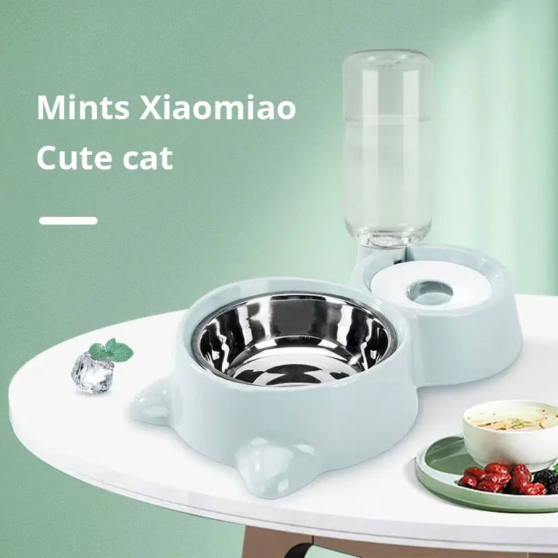 Ciotola Automatica per Cani e Gatti - Fontana Acqua con Dispenser Antigravità