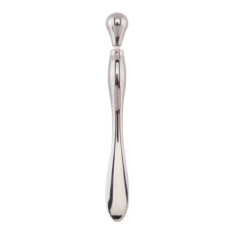 Massaggiatore Occhi 2-in-1 con Spatola Crema in Lega di Zinco