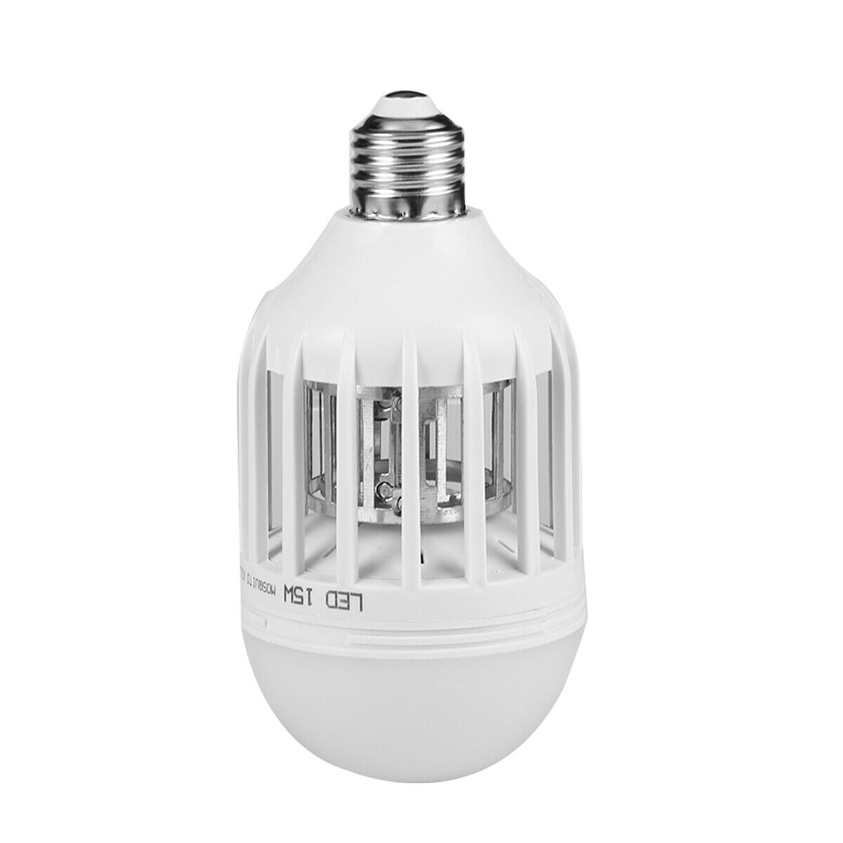 Lampadina LED Antizanzare 2-in-1 E27 15W con Trappola Insetti