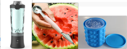 Frullatore Portatile Ricaricabile USB 600ml - Mini Blender Smoothie