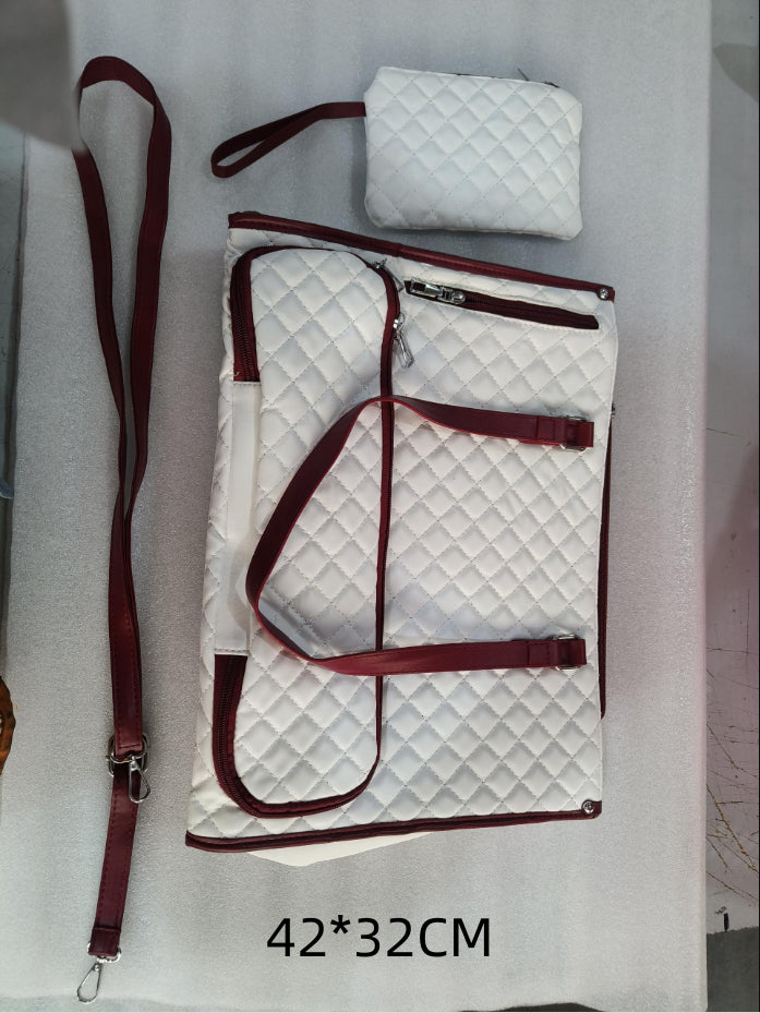 Borsa Termica Trapuntata 2-in-1 Donna con Portafoglio - Lunch Bag e Laptop Bag