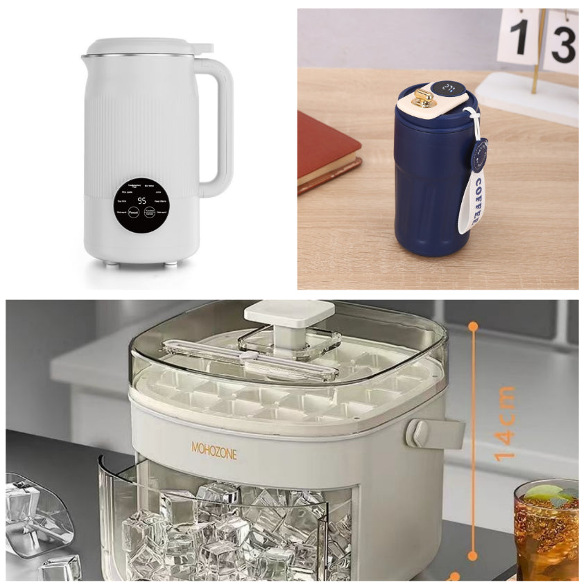 Borraccia Termica Smart Digitale 450ml - Bottiglia Acciaio Inox con Display Temperatura