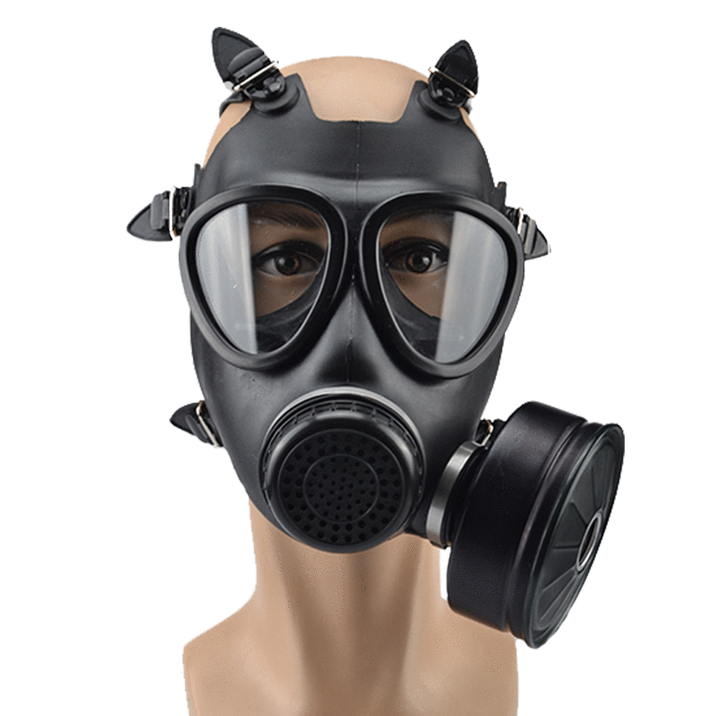 Maschera Antigas Militare FM-05 Professionale - Kit Completo con Filtro a Carbone Attivo