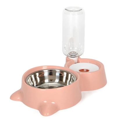 Ciotola Automatica per Cani e Gatti - Fontana Acqua con Dispenser Antigravità