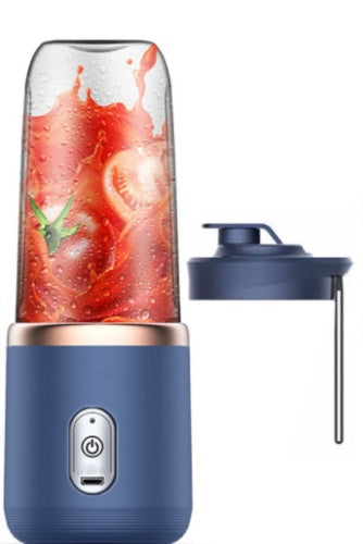 Frullatore Portatile 6 Lame con Ricarica USB - Mini Blender per Smoothie e Frullati 400ml